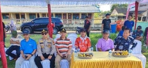 Pembukaan Tournament Sepak Bola Bupati Banyuasin Cup 2025, Mendapat Pengaman Ketat Dari Polisi
