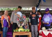 Bupati Musirawas HJ.Ratna machmud menghadiri Super Open Grasstrack Babe Motor Sport Kejurprov IMI Sumsel,