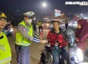 Berikan Rasa Aman dan Nyaman Kepada Masyarakat, Polres Banyuasin Gelar Razia KRYD