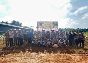 Kapolres Banyuasin Pimpin Panen Jagung di Lahan PT Pulau Subur Desa Gelebak Dalam