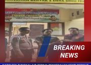 Kapolsek Tungkal Ilir Terima Penyerahan Senpi Berikut Amunisi Dari Kades Teluk Tenggulang