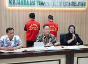 OTT di Kantor Camat Pagar Gunung, Kejati Sumsel Tetapkan Dua Tersangka Kasus Pemerasan Dana Desa