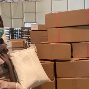 Siap Ekspor ke China, Karantina Sumsel Sertifikasi 50 Ton Santan Beku