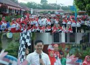 Camat Talang Kelapa Buka Lomba Gerak Jalan: Tanamkan Cinta Tanah Air Sejak Dini