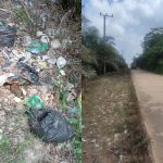 Sampah Menumpuk di Jalan Padat Karya, Camat Sembawa Gerak Cepat: Pemerintah Siapkan Sanksi Tegas untuk Pembuang Sampah Sembarangan