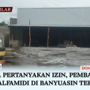 Pembangunan Gerai Alfamidi di Sukajadi Timur Disetop: Diduga Langgar Perizinan