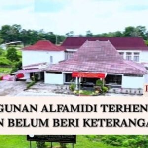 Pembangunan Alfamidi di Sukajadi Timur Mangkrak, Dinas Perizinan Pilih Bungkam