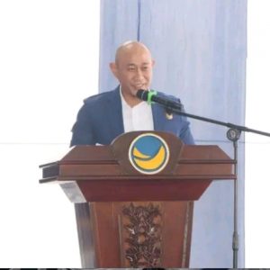 Wali Kota dan Wakil Wali Kota Lubuk Linggau Hadiri HUT ke-14 Partai NasDem