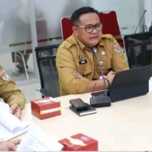 Sekda Lubuk Linggau Pimpin Rapat Penyusunan Lapor