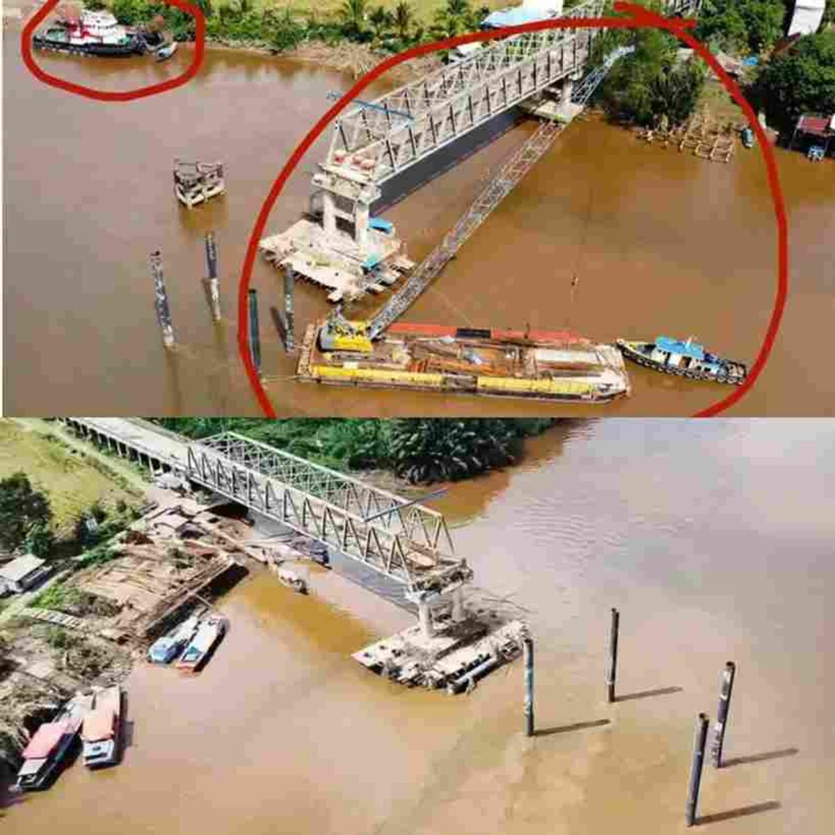 Proyek Revitalisasi Jembatan Lalan Mandek, Komitmen Pemerintah Diuji: Akankah Alur Angkutan Batubara dan CPO Ditutup?