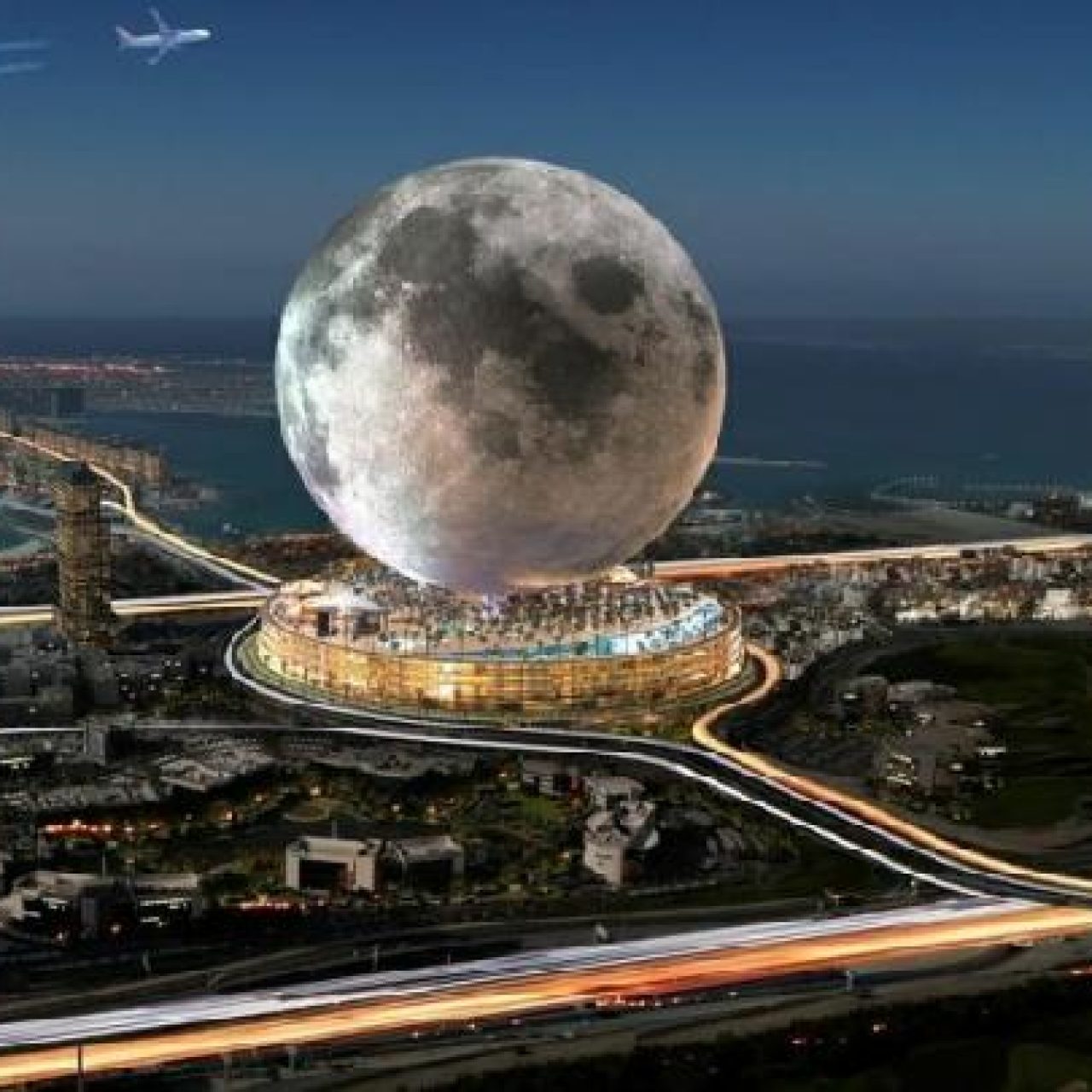 Fantastis! Dubai Membangun Resor Menyerupai Bulan Raksasa Senilai 74 Triliun
