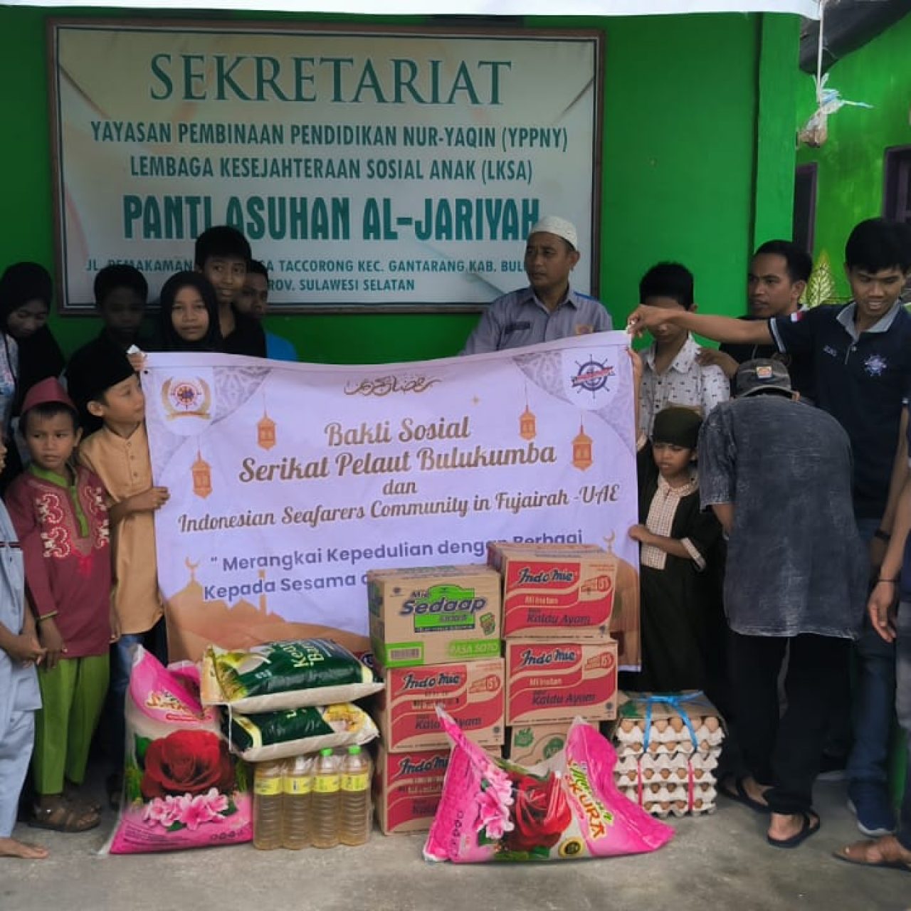 Serikat Pelaut Bulukumba Gelar Bakti Sosial dan Buka Puasa Bersama Santri dan Anak Yatim