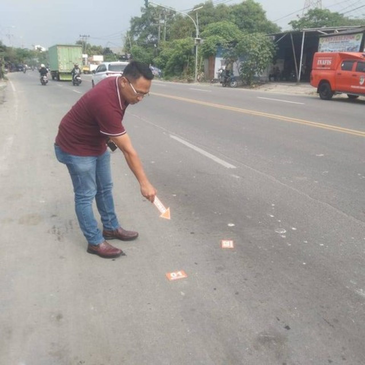 Pemotor di Tangerang Tertembak Peluru Nyasar Polisi yang Tengah Mengejar Pelaku Kejahatan