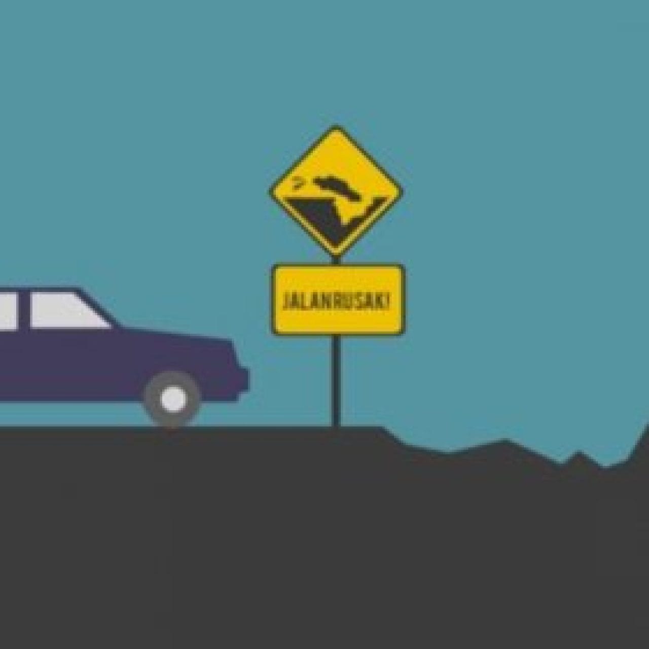 Pemuda dari 4 Desa di Bulukumba Bersatu Tuntut Janji Pemerintah Perbaiki Jalan Poros Parukku-Kindang