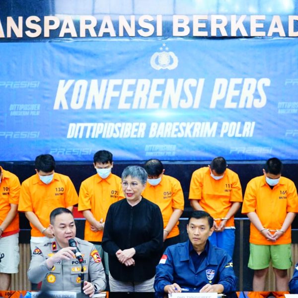 Sindikat Judi Online yang Dikendalikan WNA Berhasil Dibongkar Polri