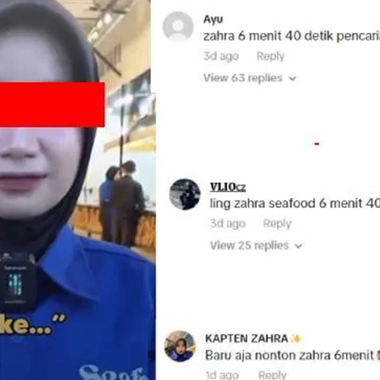 Siapa Zahra Seafood Sosok Viral di Tiktok yang Bikin Penasaran Netizen?