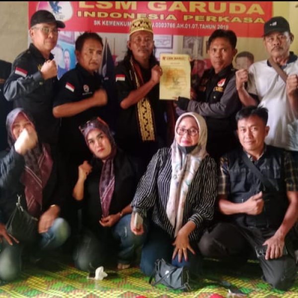 Kunjungan DPP dan Sekaligus Penyerahan SK KSB DPD LSM GIP Lampung