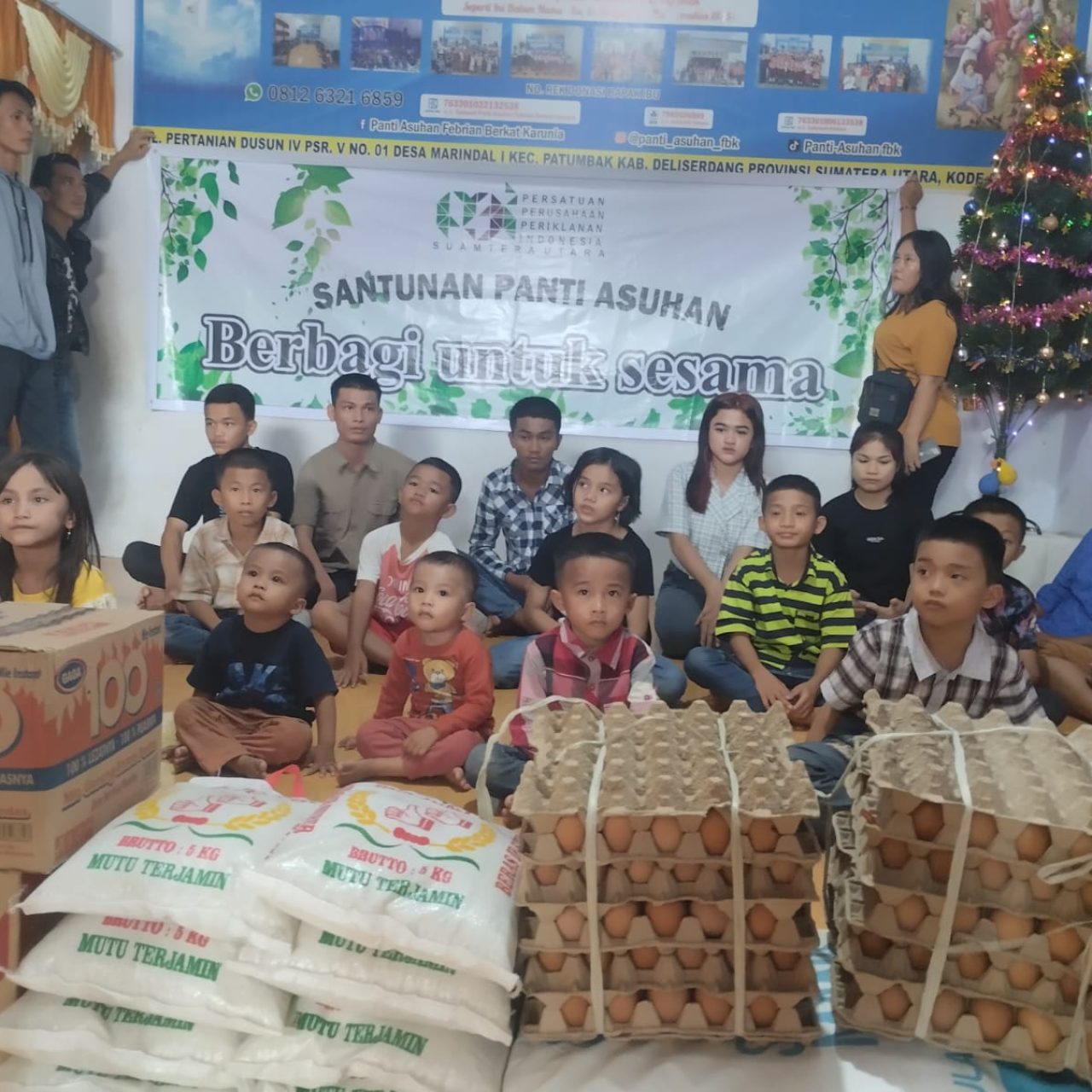 Berikan Bantuan ke 3 Panti Asuhan, PPPI Sumut Berharap ke Depan Lebih Baik