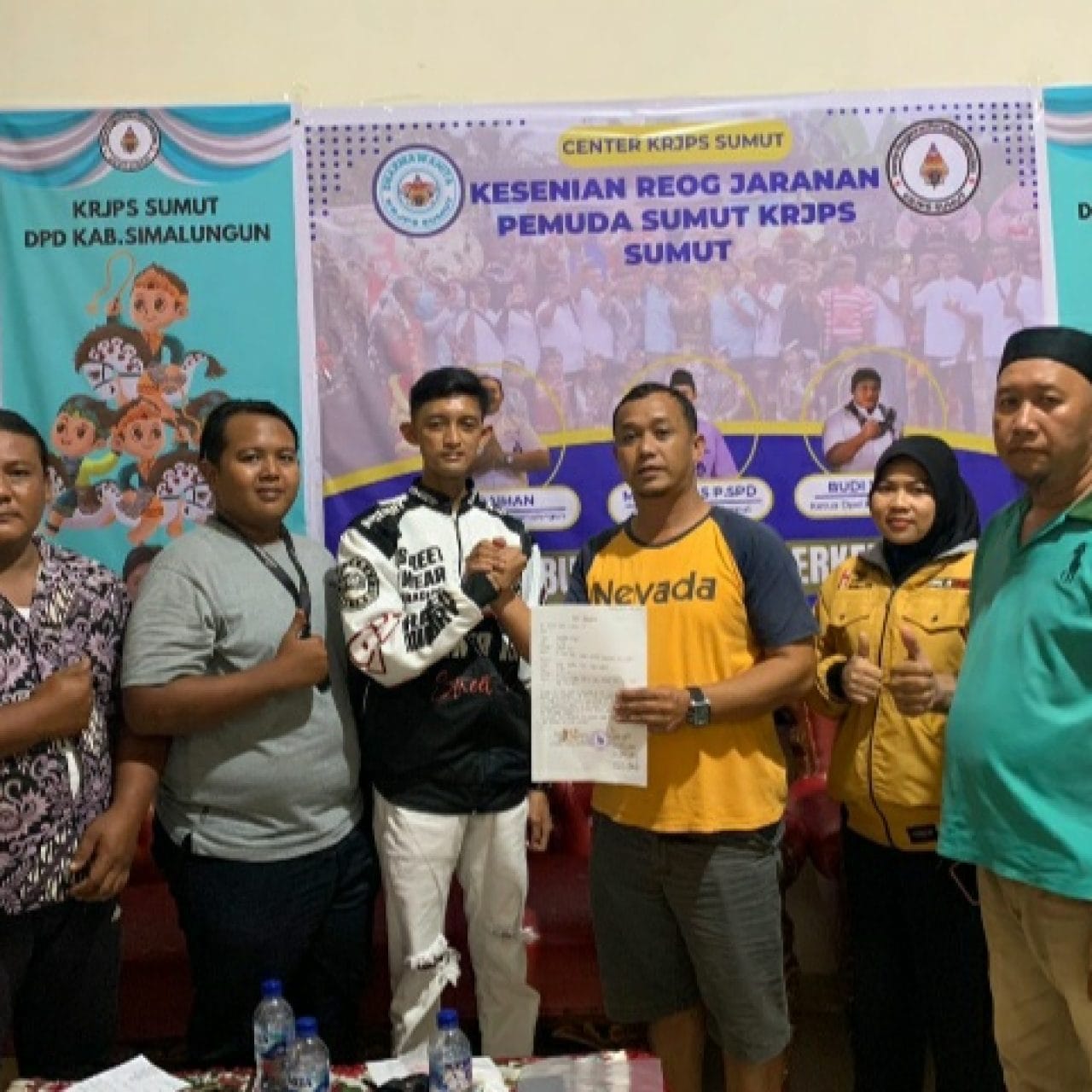 Kesalahpahaman Pihak KRJPS Simalungun dengan Ajudan Bupati Simalungun Akhirnya Berujung Damai