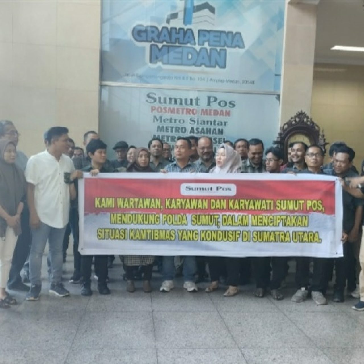 Sumut Pos Berkomitmen Ikut Menjaga Kamtibmas di Sumut