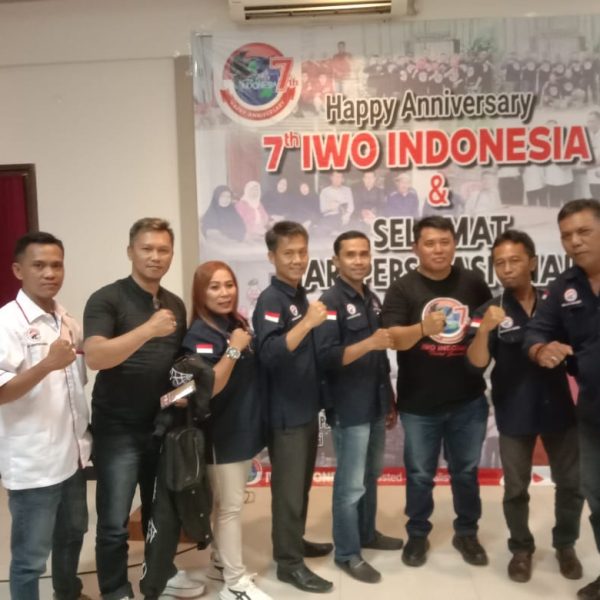 Ketua DPD IWO Indonesia Kabupaten Pesawaran Hadiri HUT ke 7 IWOI dan HPN 2025 di Indramayu