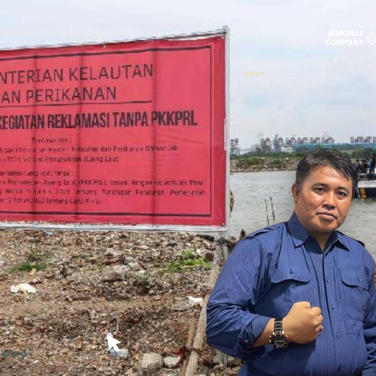 Ketum IWO Indonesia Segera Laporkan Dalang Pagar Laut Bekasi