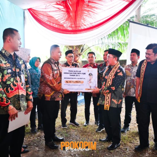 Musrenbang Kecamatan Negeri Katon dan Tegineneng Wujudkan Partisipasi Dalam Perencanaan Pembangunan Pesawaran 2026