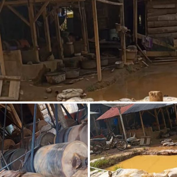 Diduga Pengelola Emas Ilegal Milik Wandi Warga Desa Bunut Sebrang Ancam Kesehatan Warga dan Cemari Lingkungan