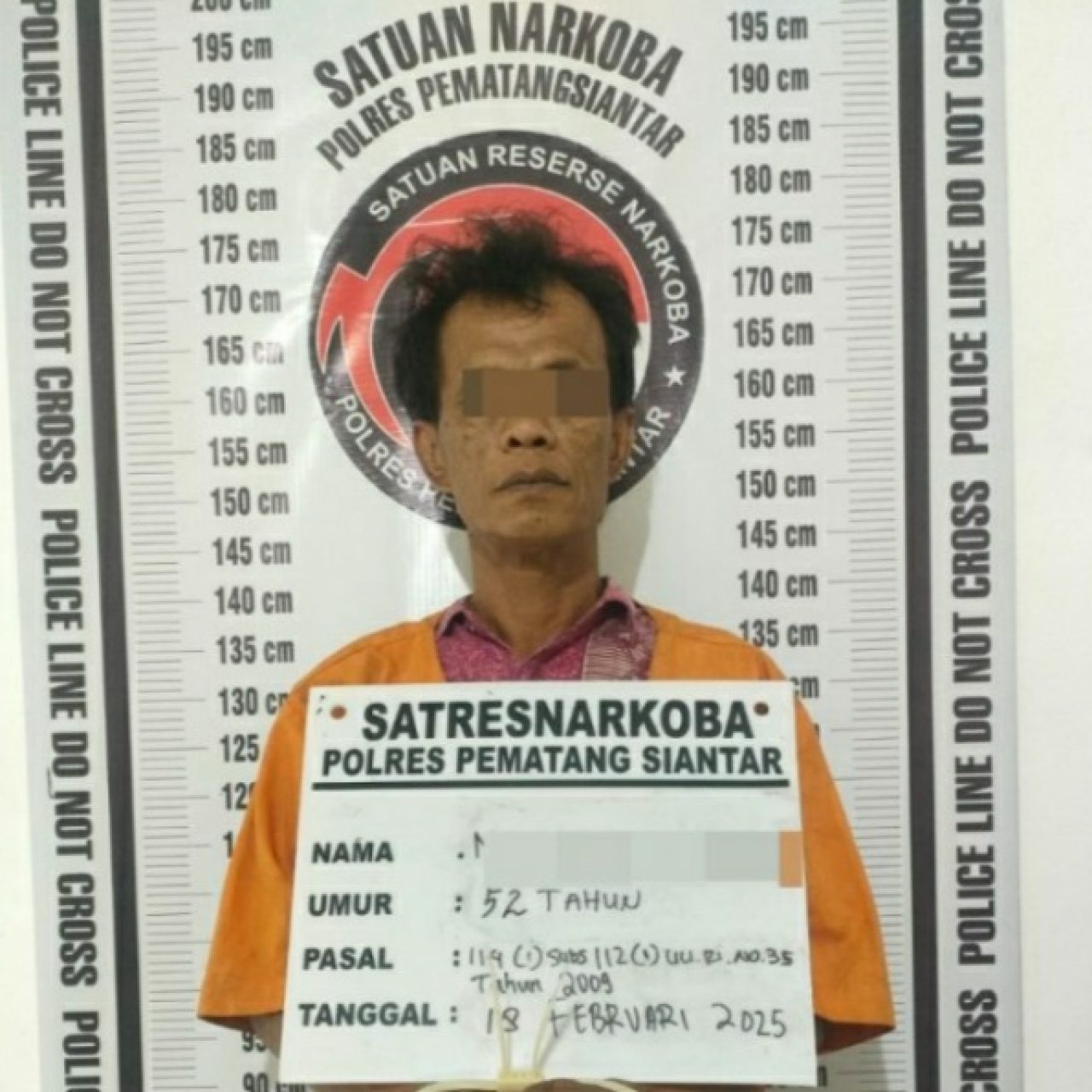 Polres Pematangsiantar Tangkap Pengedar Sabu di Jalan Siak