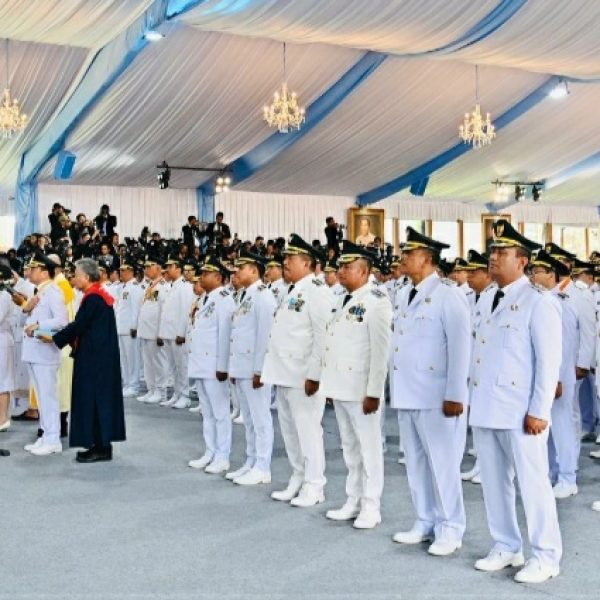 Lantik 961 Kepala Daerah, Presiden Prabowo: Tunjukkan Kekuatan Demokrasi Indonesia