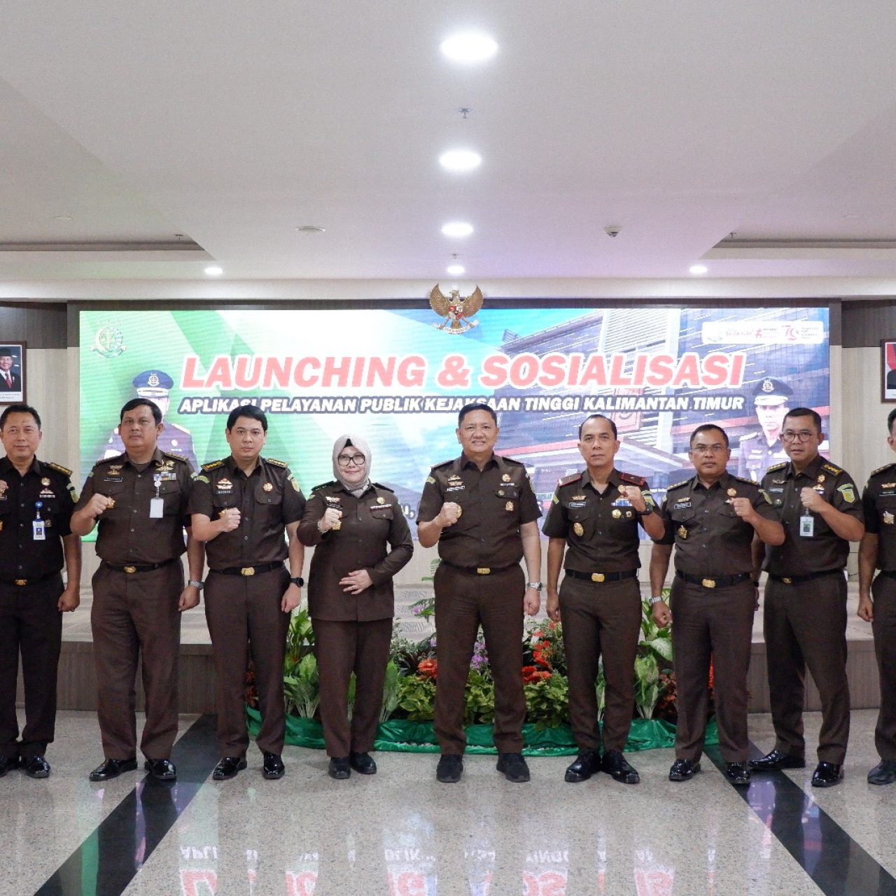 Kejati Kaltim Launching 3 Aplikasi Pelayanan Publik