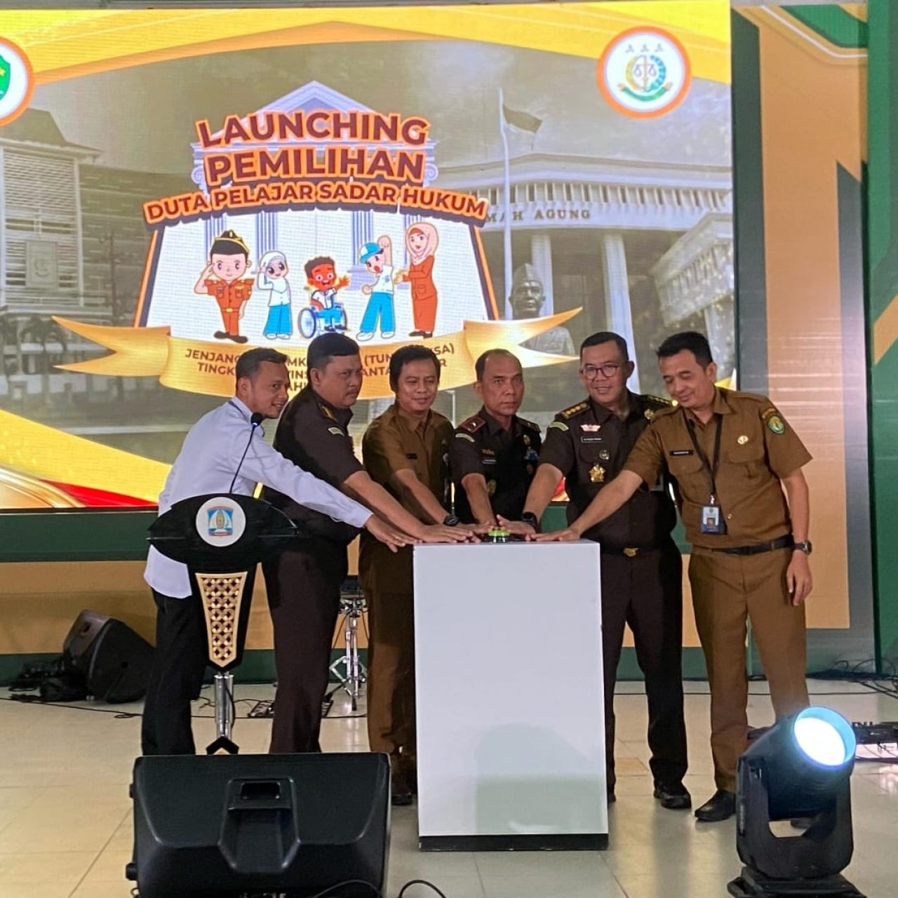 Launching Duta Pelajar Sadar Hukum Provinsi Kalimantan Timur Tahun 2025