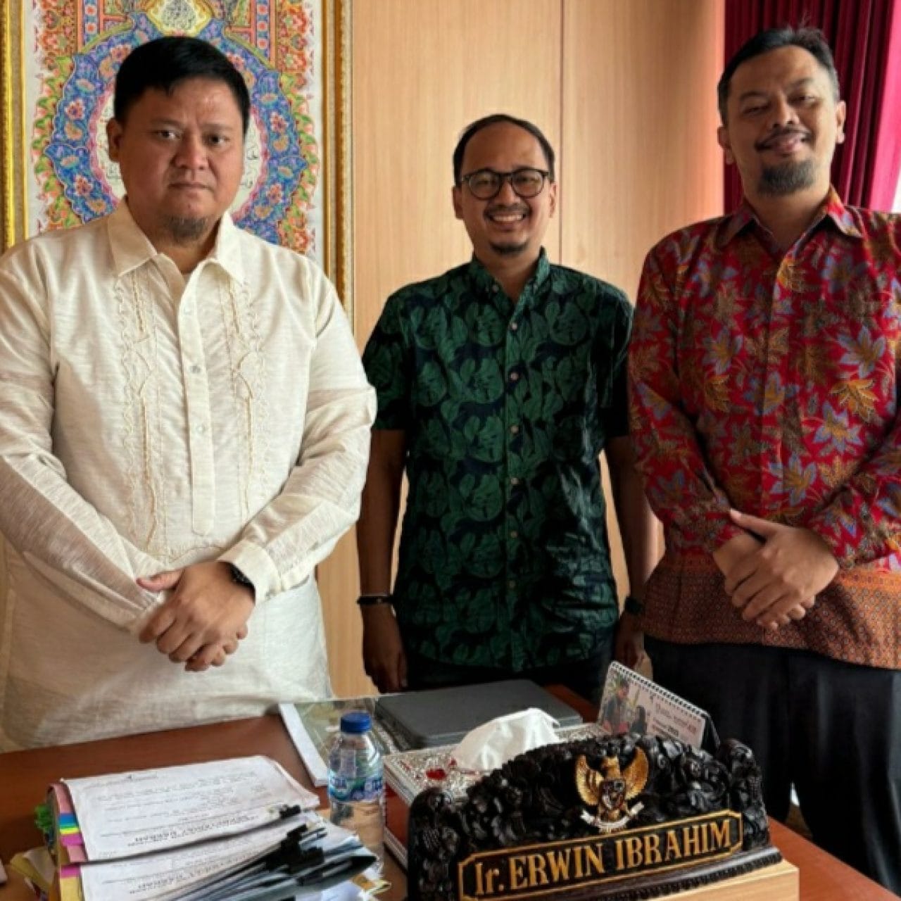 PT Semen Baturaja Lirik Banyuasin Membangun Pabrik Bata interlock Modern