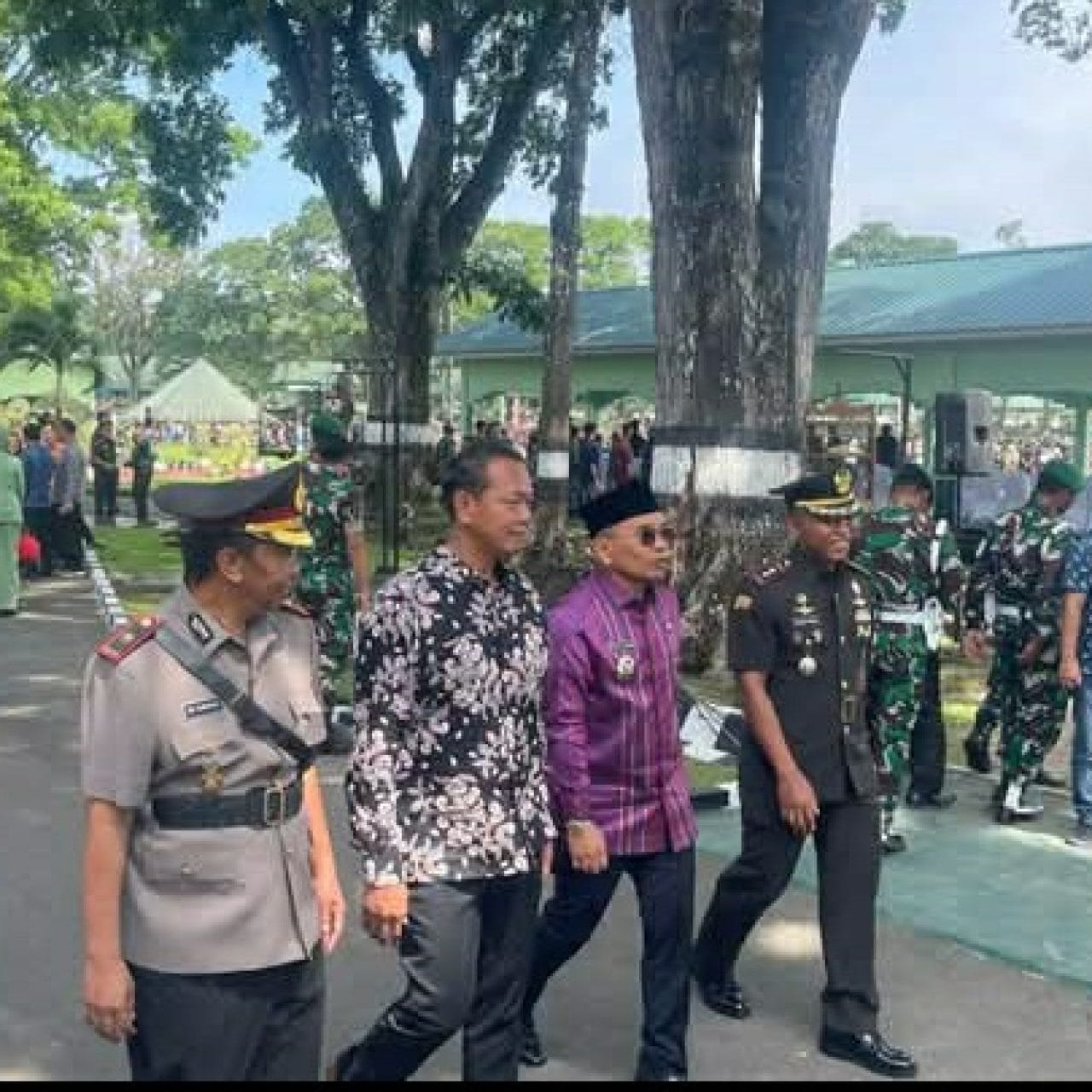 Wakapolres Simalungun Hadiri Pelantikan Dikmaba TNI AD di Rindam Pematang Siantar