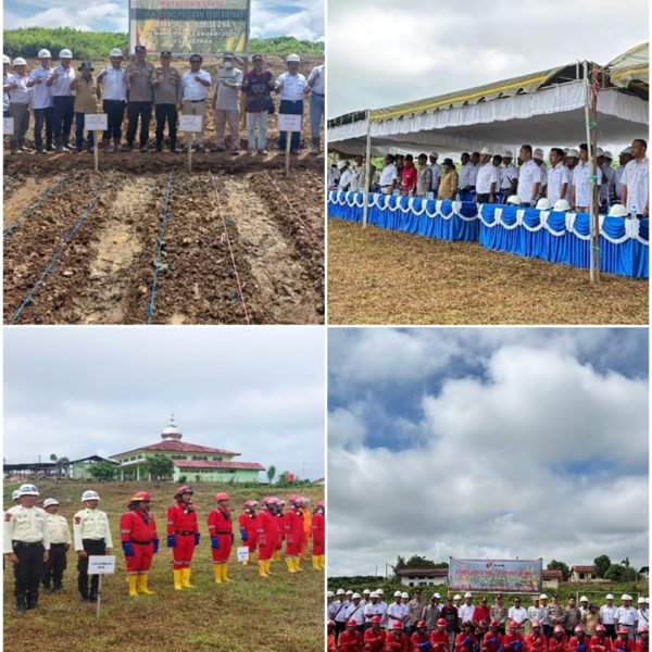 Dukung Program Swasembada Pangan, PT. LMI Area Sungai Durian Bersama Jajaran Muspika Tanam Jagung,Kayu Di Areal HCV Dan Apel Siaga Karhutla