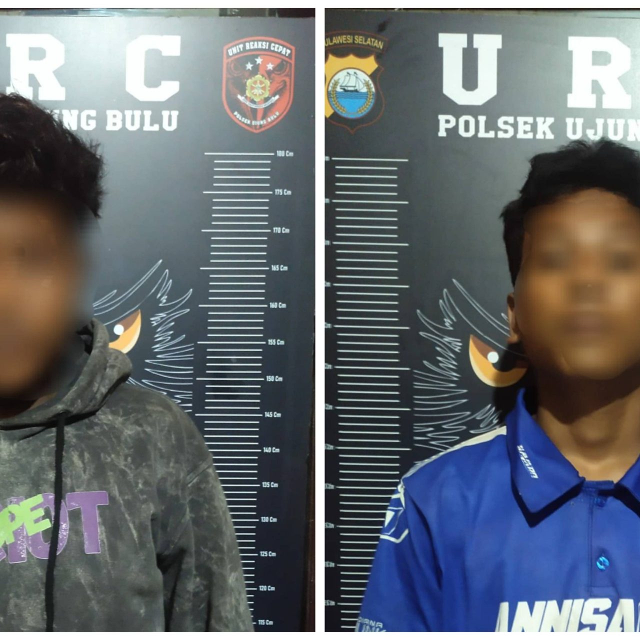 URC Polsek Ujung Bulu Amankan Dua Terduga Pelaku Pencuri Rumput Laut