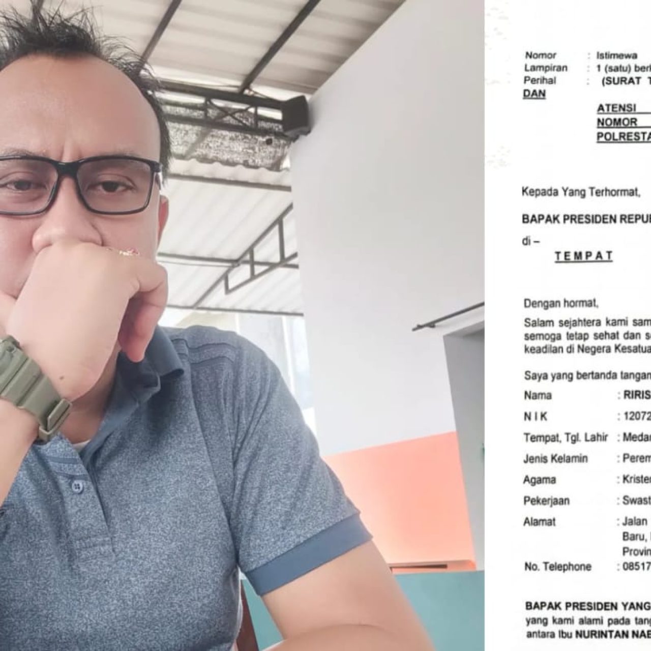 Doris dan Riris Layangkan Surat Terbuka Minta Keadilan ke Presiden Prabowo