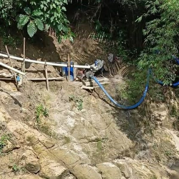 Satreskrim Polres Simalungun Selidiki Tambang Pasir Ilegal di Dolok Panribuan