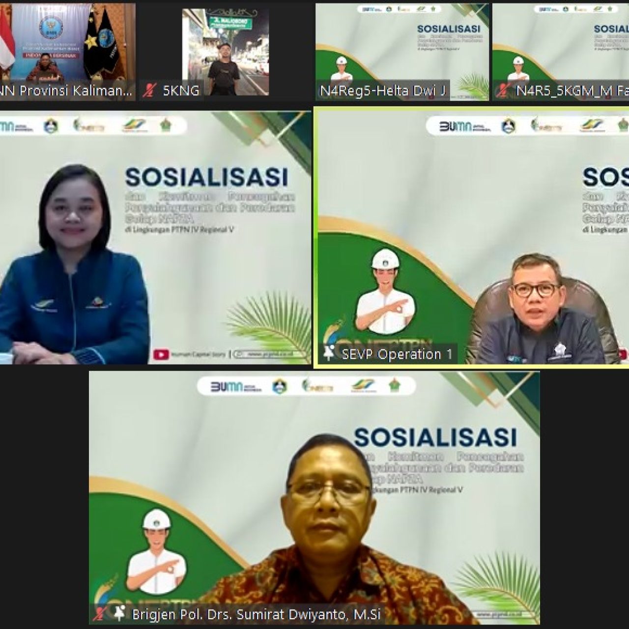 Gelar Sosialisasi dan Komitmen Penanganan NAPZA ,PTPN IV Regional V Perangi Narkoba