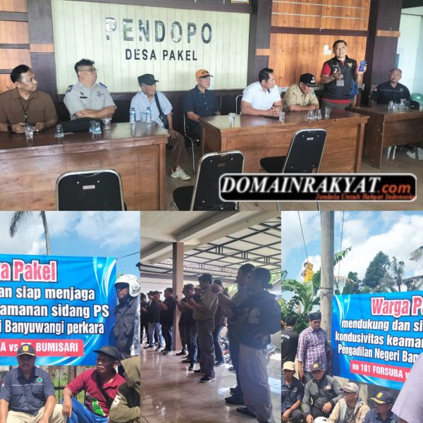Warga Pakel Kecewa, Karena Agenda Peninjauan GAGAL
