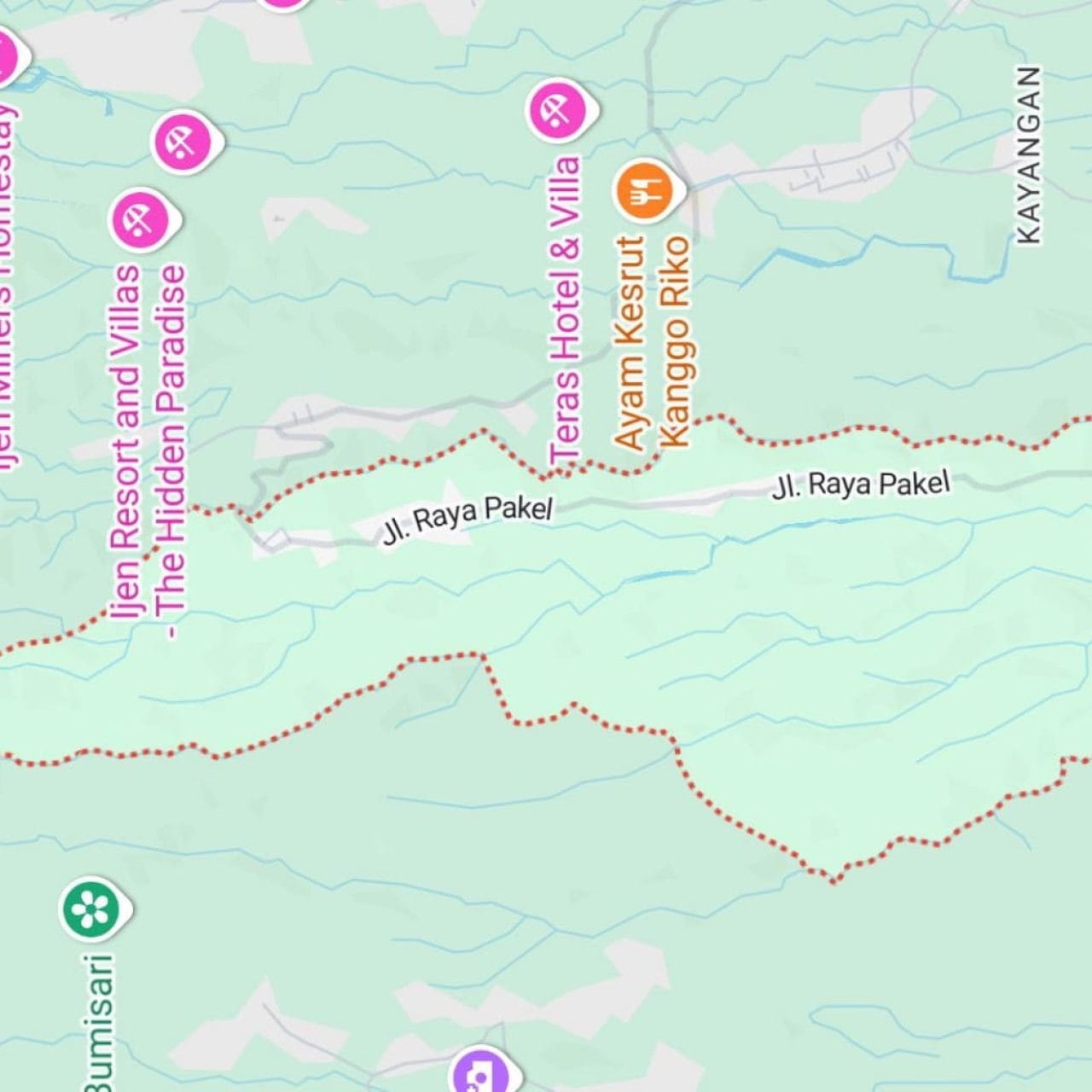 Desa Pakel di Pantau Melalui Google Map, Ternyata Masuk Kabupaten Ini