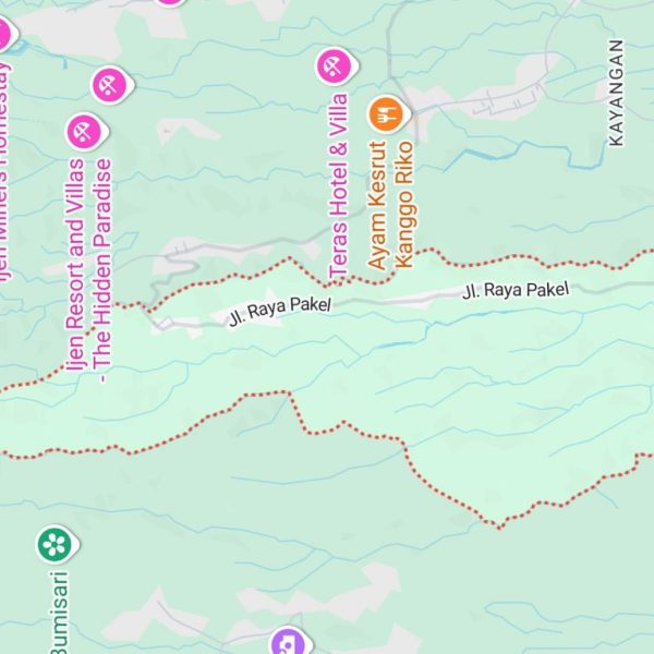 Desa Pakel di Pantau Melalui Google Map, Ternyata Masuk Kabupaten Ini