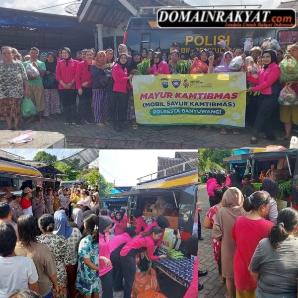 Mayur Kamtibmas; Inovasi Polresta Banyuwangi Bangun Kedekatan dengan Warga