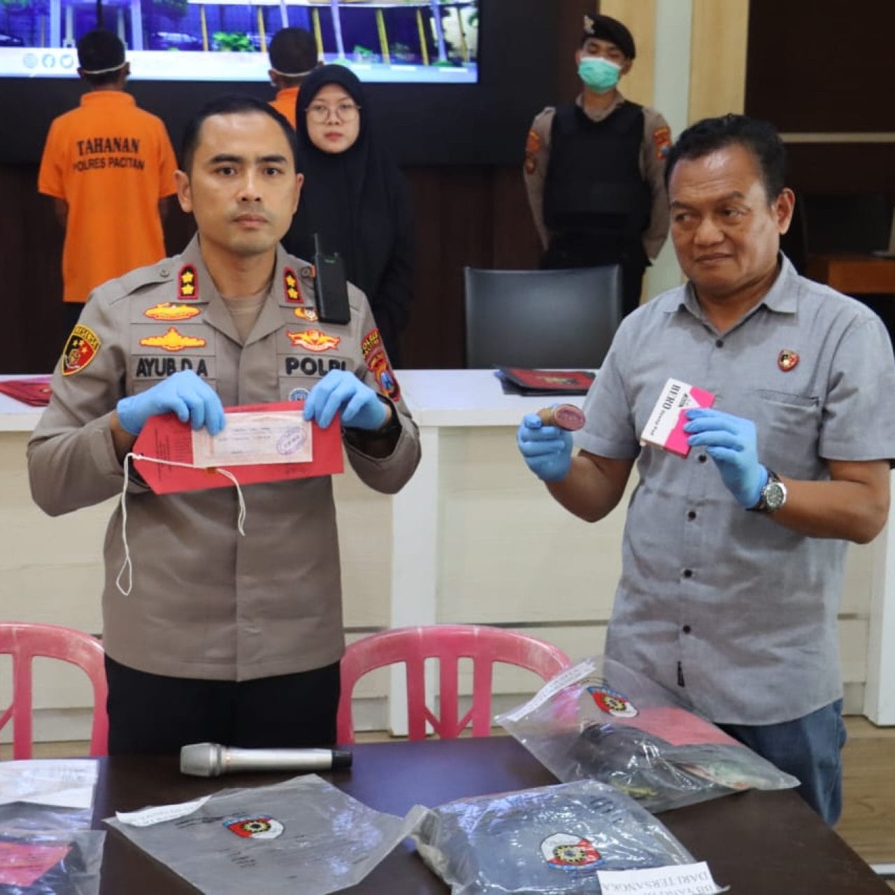 Polres Pacitan Amankan Preman Mengaku Karang Taruna, Palak Sejumlah Toko Modus Iuran Kebersihan