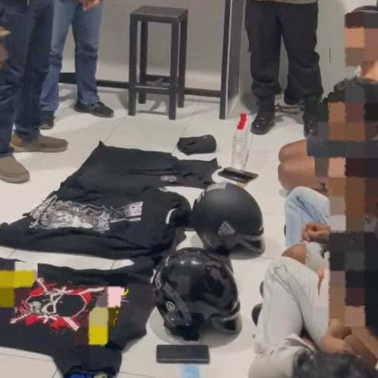 Polisi Amankan Lima Pesilat Asal Tulungagung yang Ganggu Kamtibmas di Blitar