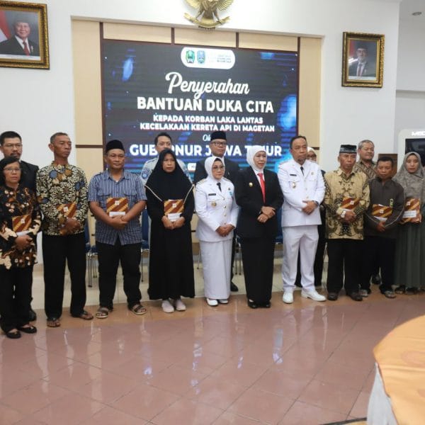 Gubernur Jatim Apresiasi Polres Magetan Respon Cepat Penanganan Laka Kereta Api