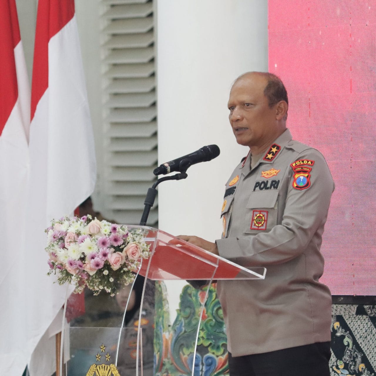 Kapolda Jatim Kukuhkan Satgas Sentot Prawirodirdjo, Perkuat Sinergi Keamanan Jelang 1 Suro di Kota Madiun