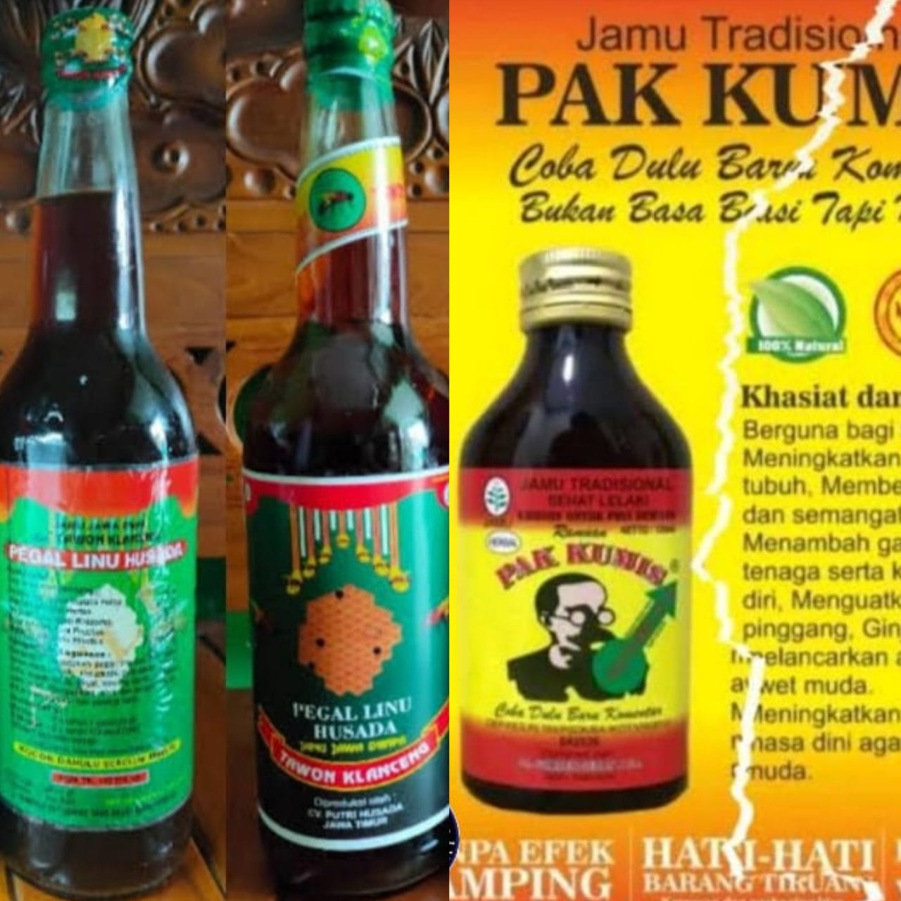 Ramuan Pak Kumis dan Jamu Klenceng Tawon Ditarik dari Peredaran