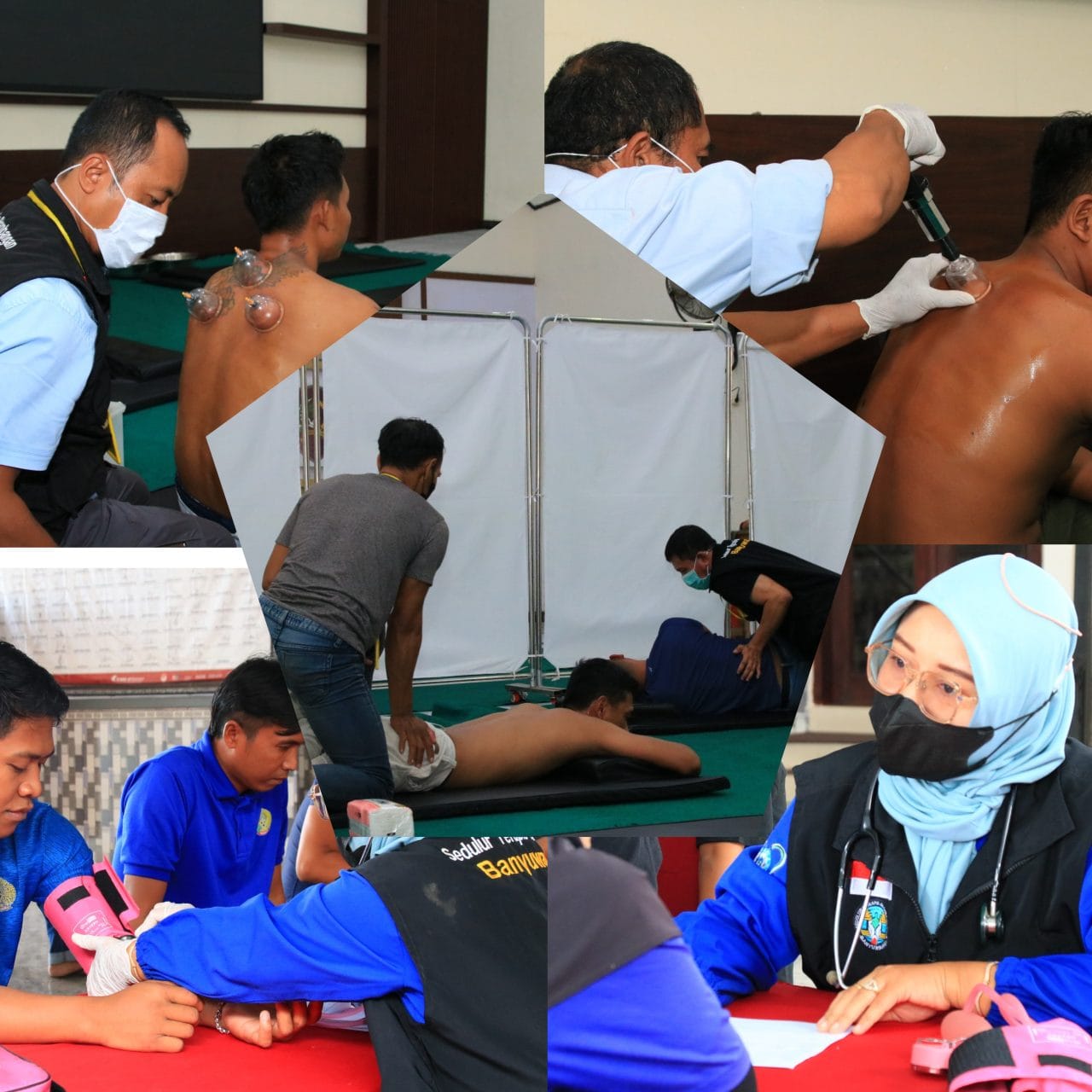 Lapas Banyuwangi Gelar Terapi dan Bekam bagi Pegawai dan Warga Binaan