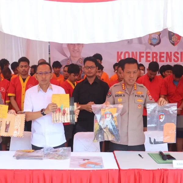 Operasi Pekat Lipu 2025, Polda Sulsel Tangkap 844 Tersangka